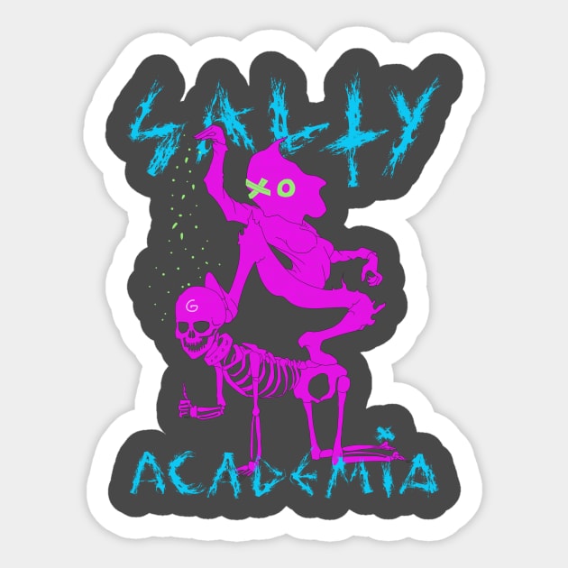 Salty Academia Sticker by artneverblue